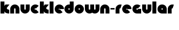 KnuckleDown-Regular
