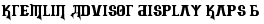 Kremlin Advisor Display Kaps Bo, Bold