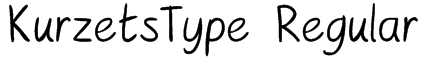KurzetsType Regular