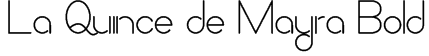 La Quince de Mayra Bold