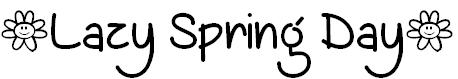 Lazy Spring Day Demo
