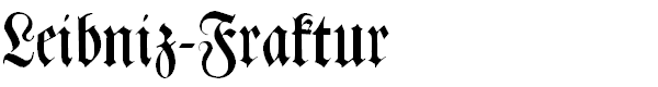 Leibniz-Fraktur
