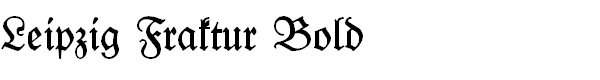 Leipzig Fraktur