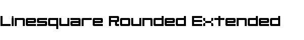 Linesquare Rounded Extended
