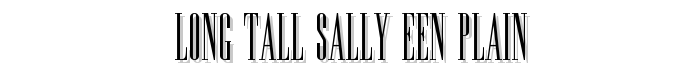 Long Tall Sally EEN Plain