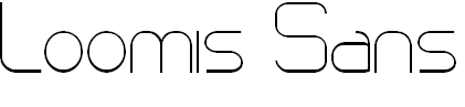 Loomis Sans