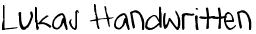 Lukas Handwritten