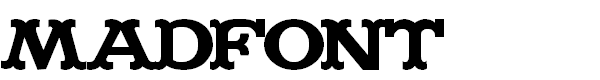MADFONT Regular