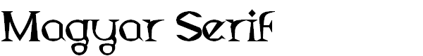 Magyar Serif