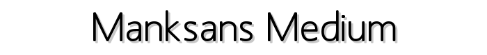 Mank Sans Medium