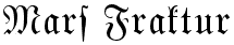 MarsFraktur