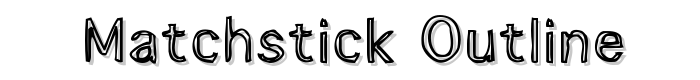 Matchstick Outline