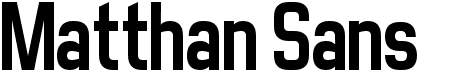 Matthan Sans