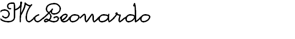 Free Leonardo Da Vinci Fonts