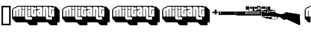 Military dingbats (demo)    Fenotype