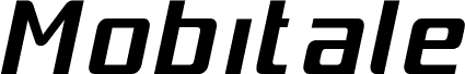 MobitaleCnd-BlackItalic