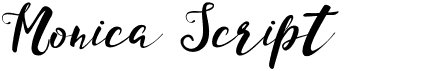 Monica Script