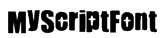 MyScriptFont