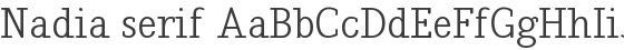 Nadia Serif
