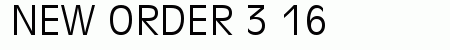 NEW ORDER 3 16