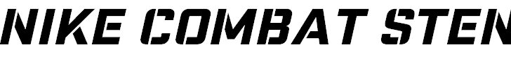Nike Combat Stencil