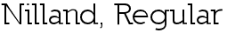 Nilland, Regular