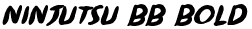 Ninjutsu BB Bold