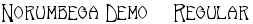 Norumbega Demo, Regular