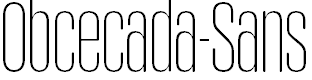 Obcecada Sans