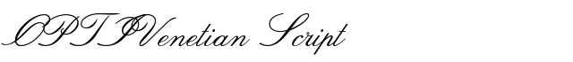 OPTI Venetian, Script