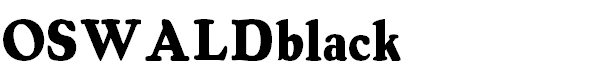OSWALD black