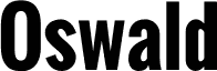 Oswald Bold