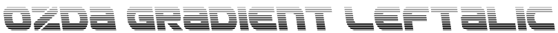 Ozda Gradient Leftalic