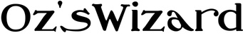 font wizard of oz font wizard of oz