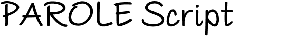 Parole Script
