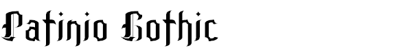 Patinio Gothic