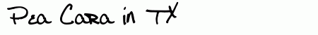 Pea Cara in TX