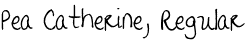 Pea Catherine, Regular