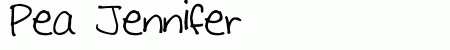 Pea Jennifer