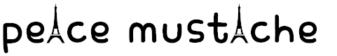 peace mustache