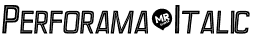 Perforama-Italic