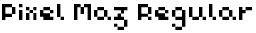Pixel Maz Regular