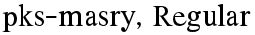 pks-masry, Regular