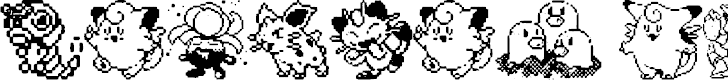 Pokemon pixels