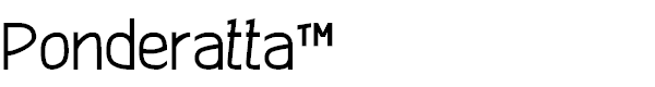 Ponderatta"