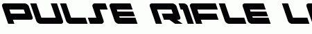 Pulse Rifle Leftalic