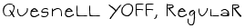 QUesneLL YOFF, Regular