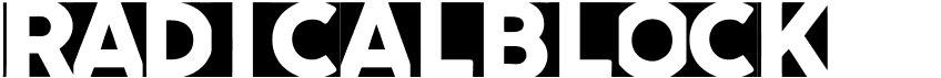 Radicalblock