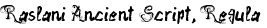 Raslani Ancient Script