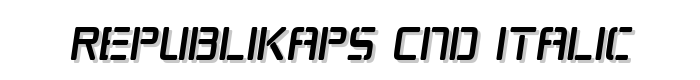Republikaps Cnd Italic